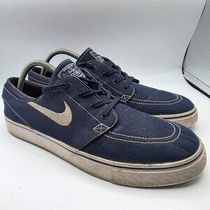 Nike SB Zoom Stefan Janoski Mens Size 10.5 Blue Sneaker Shoes Casual Walking
